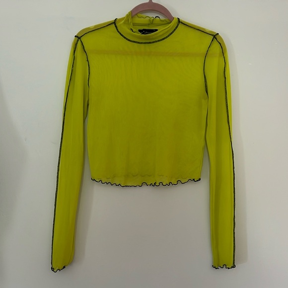 Wildfang Tops - BP+Wildfang Gender Neutral Mesh Top
